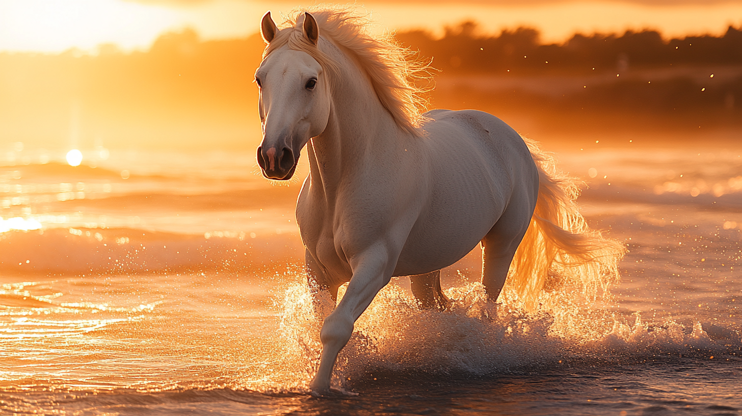 Le cheval blanc